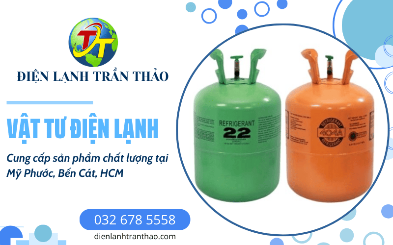 Vật tư điện lạnh Mỹ Phước