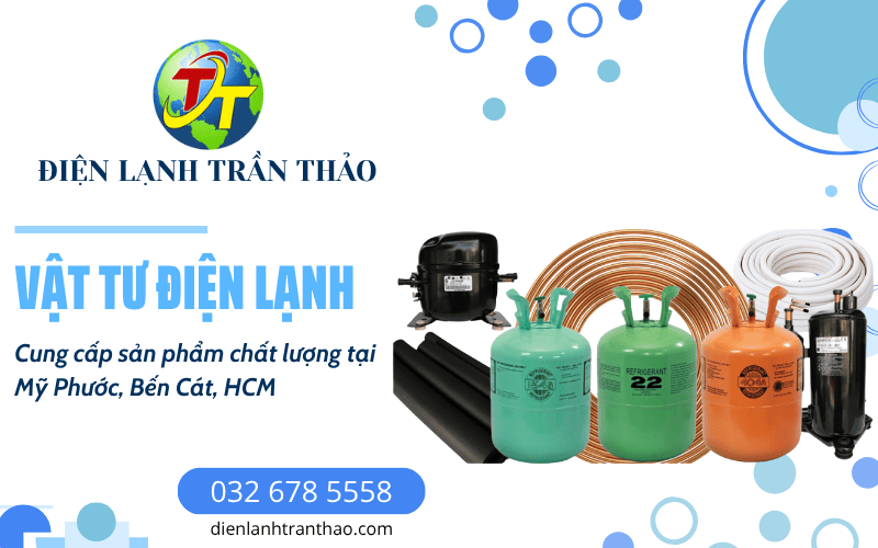 Vật tư điện lạnh Mỹ Phước