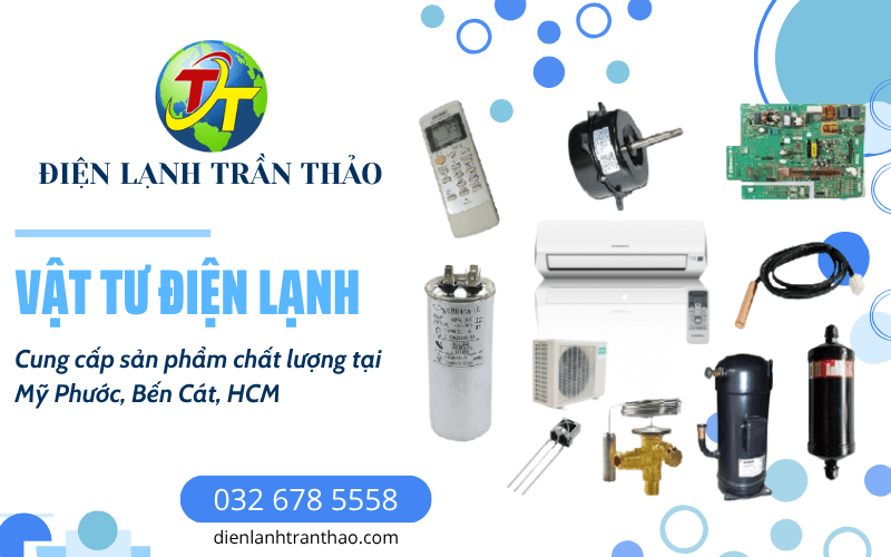 Vật tư điện lạnh Mỹ Phước