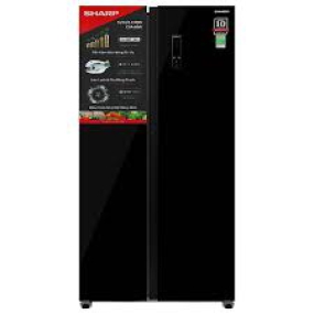 Tủ lạnh Sharp Inverter 442 lít Side By Side SJ-SBX440VG-BK