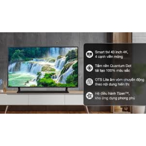 Smart Tivi QLED Samsung 4K 43 inch QA43Q60BAK