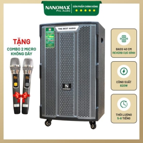 Loa Kéo Nanomax K-180 Bass 40cm 820w