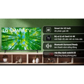 Tivi LG 43UQ7550PSF